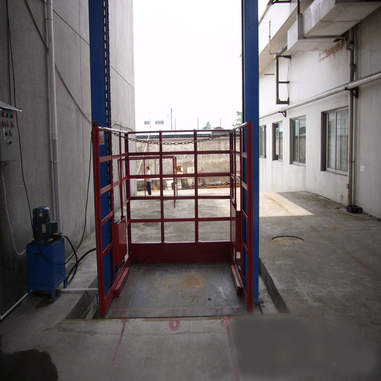 導軌鏈條式升降貨梯